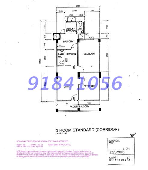 Blk 86 Commonwealth Close (Queenstown), HDB 3 Rooms #107138832